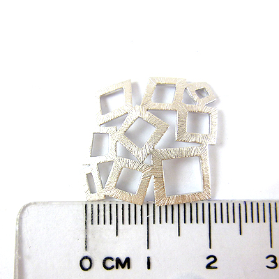 霧銀色菱形組合