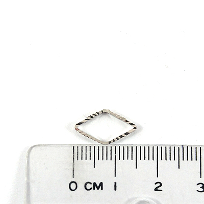 銅鍍正白K色中空菱形雕刻