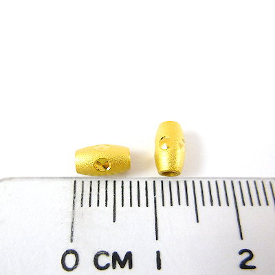 霧金圓點雕刻橢圓