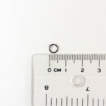 0.7x5mm銅鍍黑金色單圈