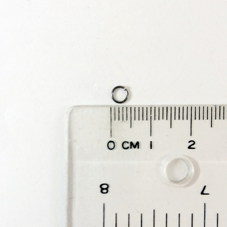 0.7x4mm銅鍍黑金色單圈
