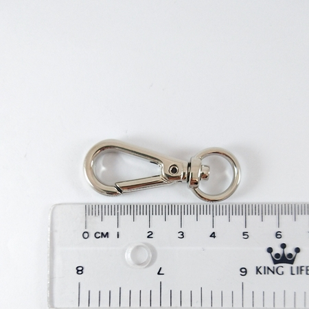 47mm銅鍍正白K色狗扣