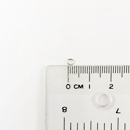 0.5x3mm銅鍍正白K色單圈