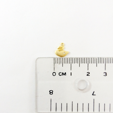 銅鍍霧金色單孔天鵝