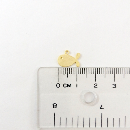 銅鍍霧金色單孔鯨魚