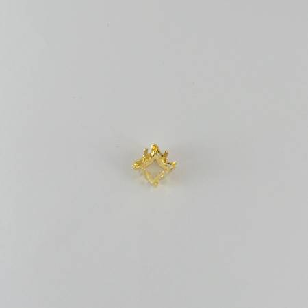 6mm銅鍍金色旋轉尖底鑽座台