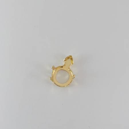 18x11.5mm銅鍍金色男性符號座台