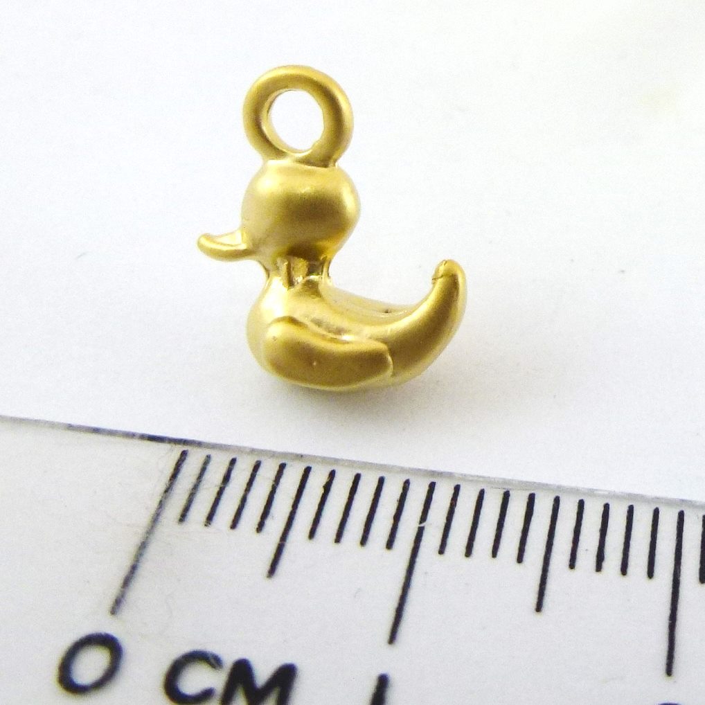 銅鍍霧金色單孔鴨子