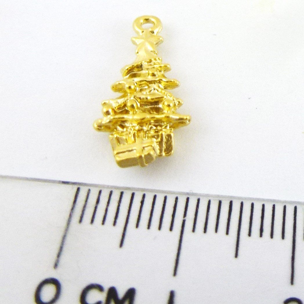 銅鍍霧金色單孔聖誕樹