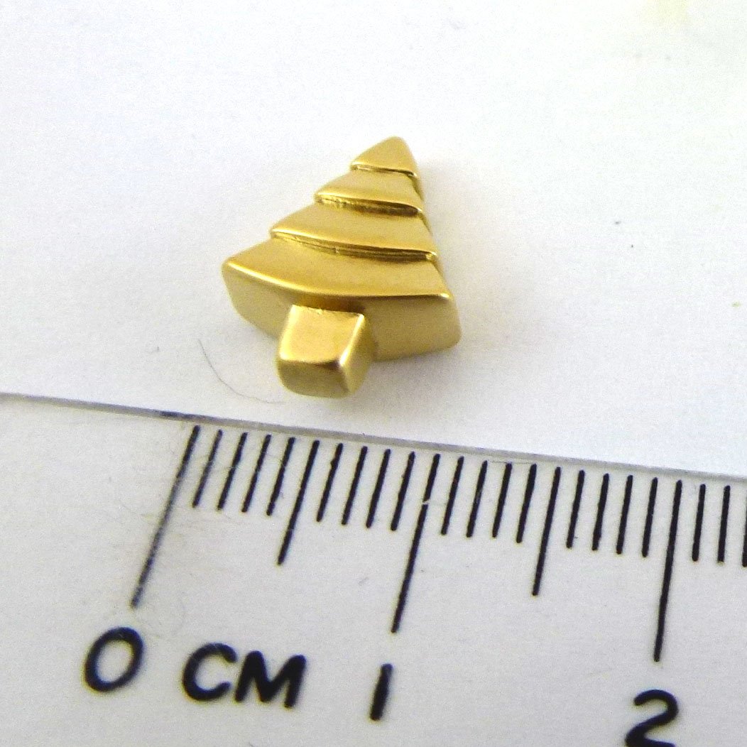 銅鍍霧金色橫洞聖誕樹