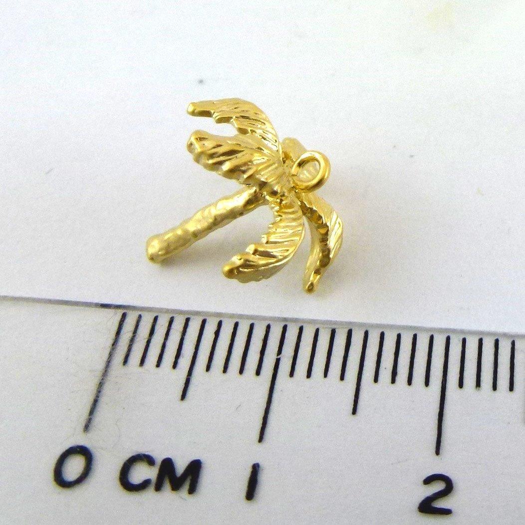 銅鍍霧金色單孔椰子樹