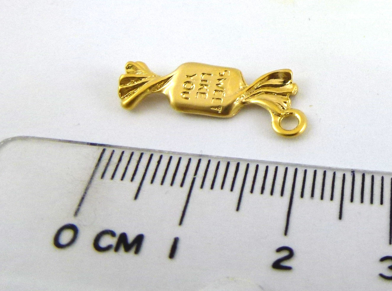 銅鍍霧金色單孔糖果