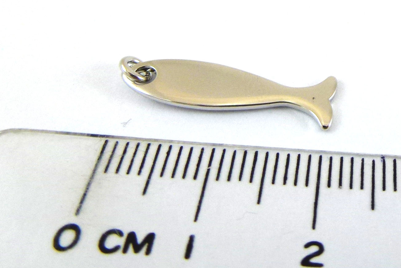 銅鍍正白K色單孔魚