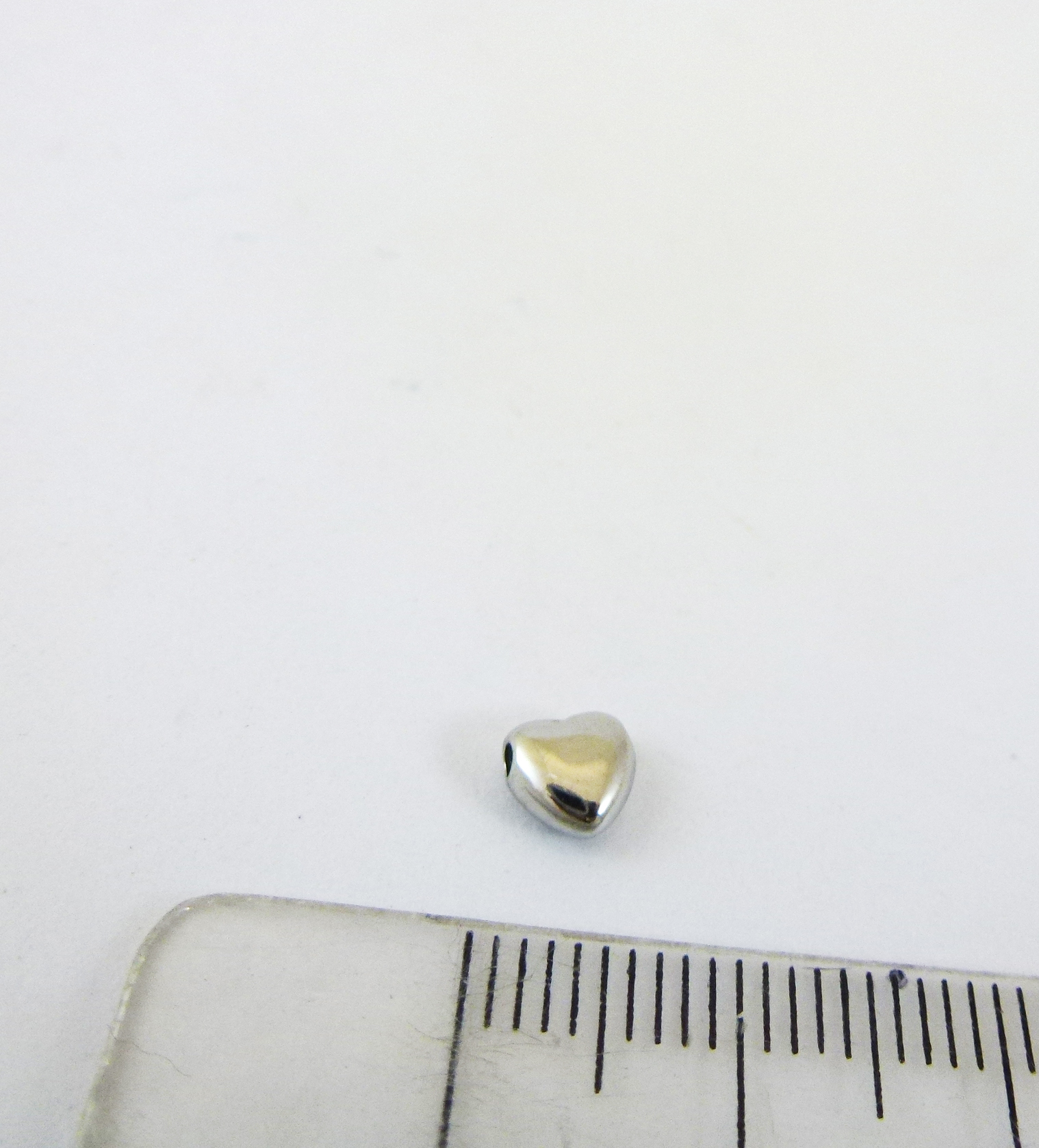 5mm不銹鋼橫洞桃心