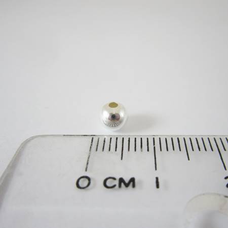 5mm純銀圓珠