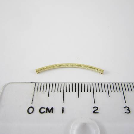 1x25mm包14k金點狀彎管