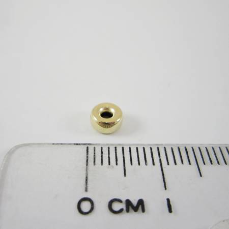 5mm包14K金中洞圓形