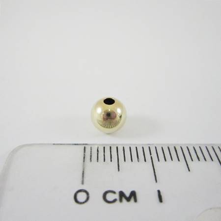 6mm包14K金球