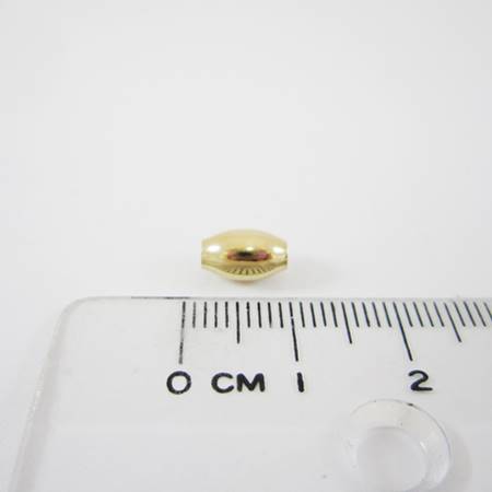 9x5mmmm包14K金橢圓