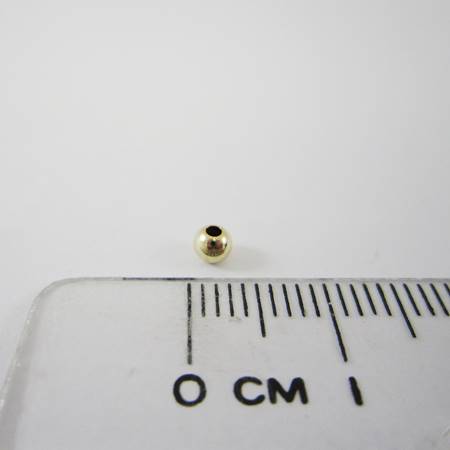 3mm包14K金球