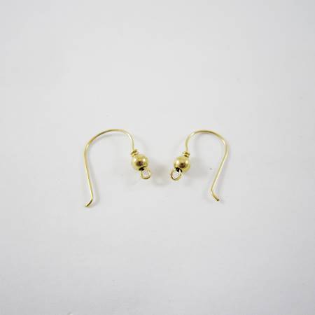 包14K金耳鉤+3mm圓球