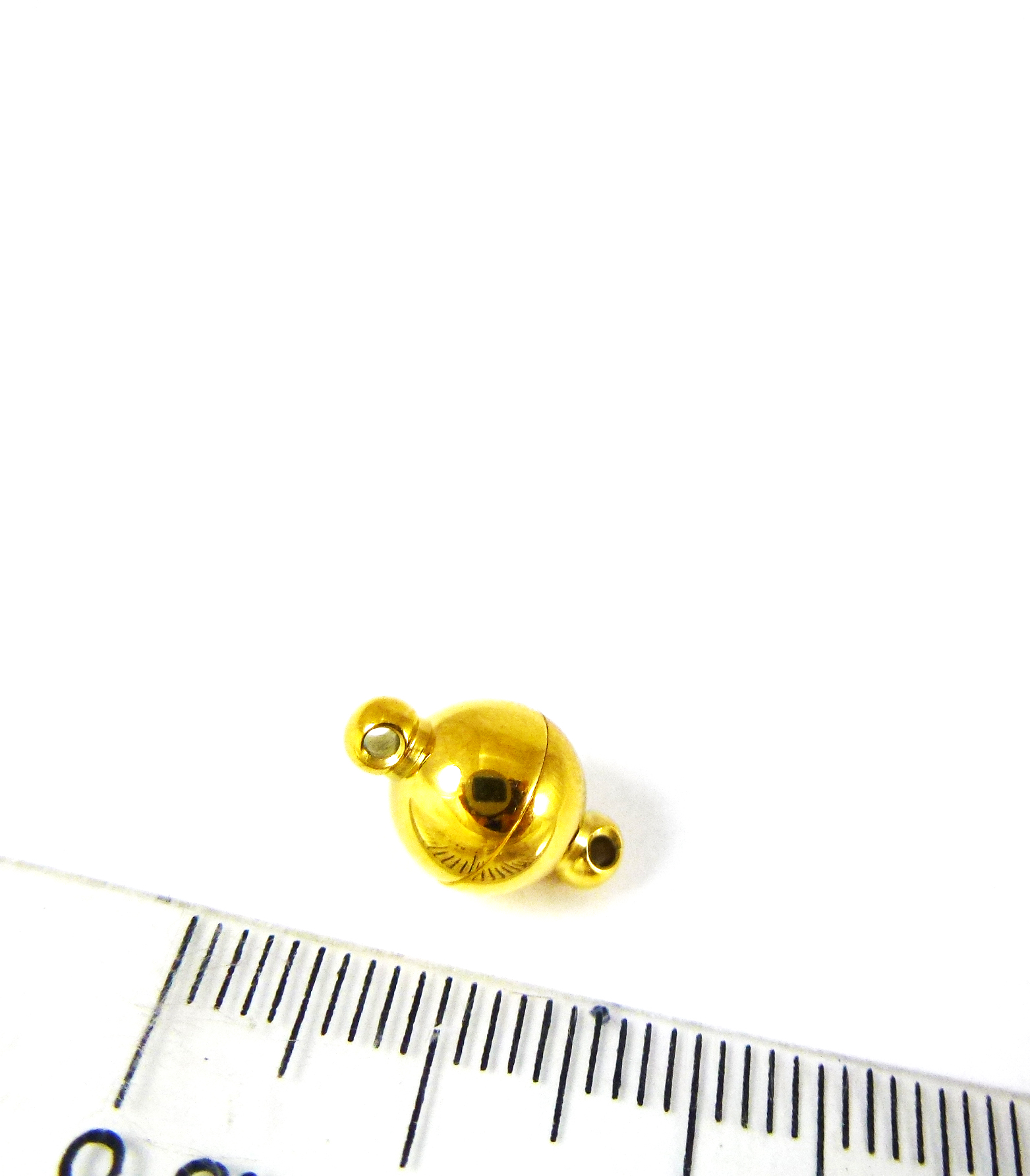 8mm不銹鋼金色圓球磁扣