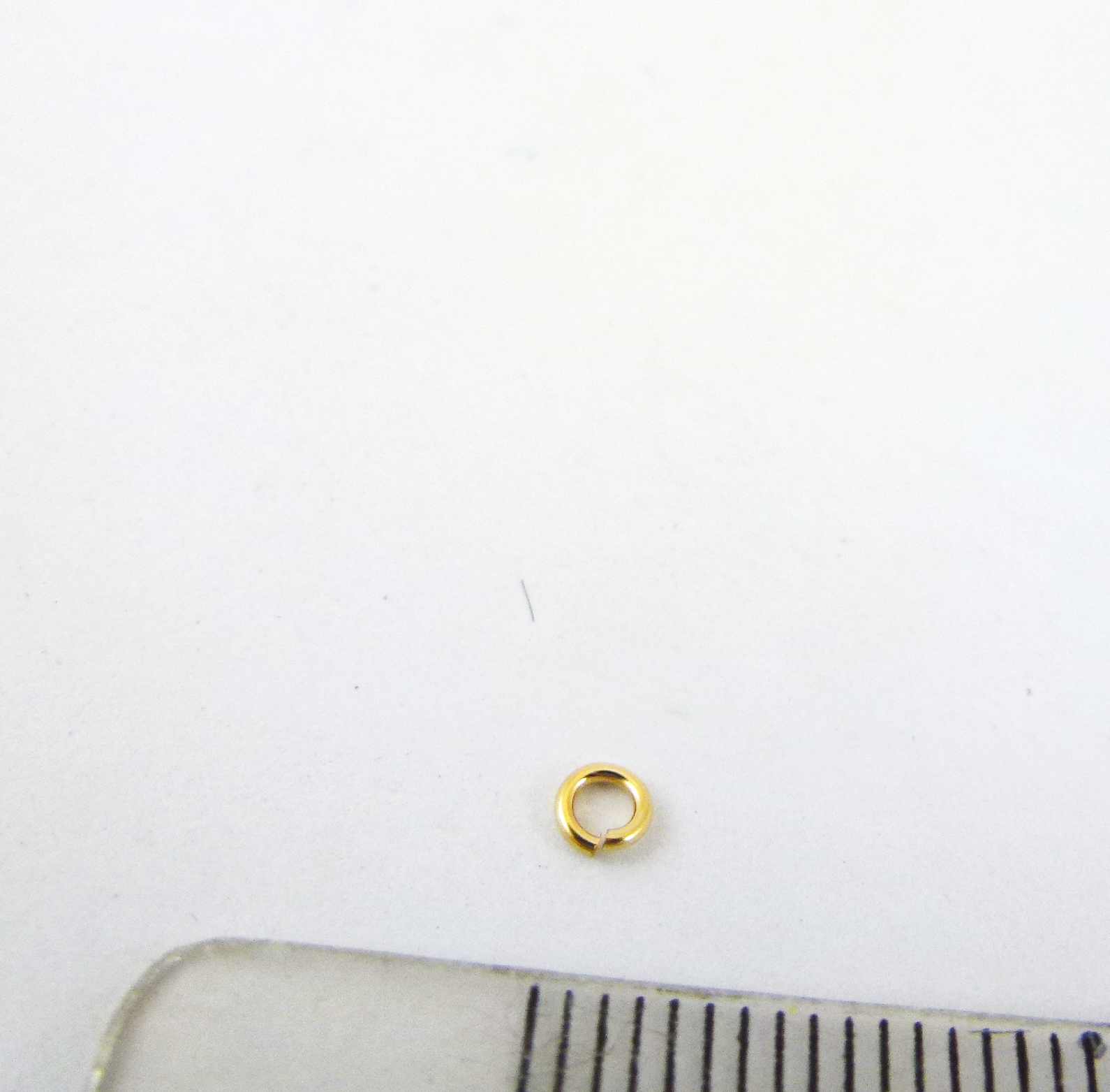 0.6X2.5mm包14K金單圈