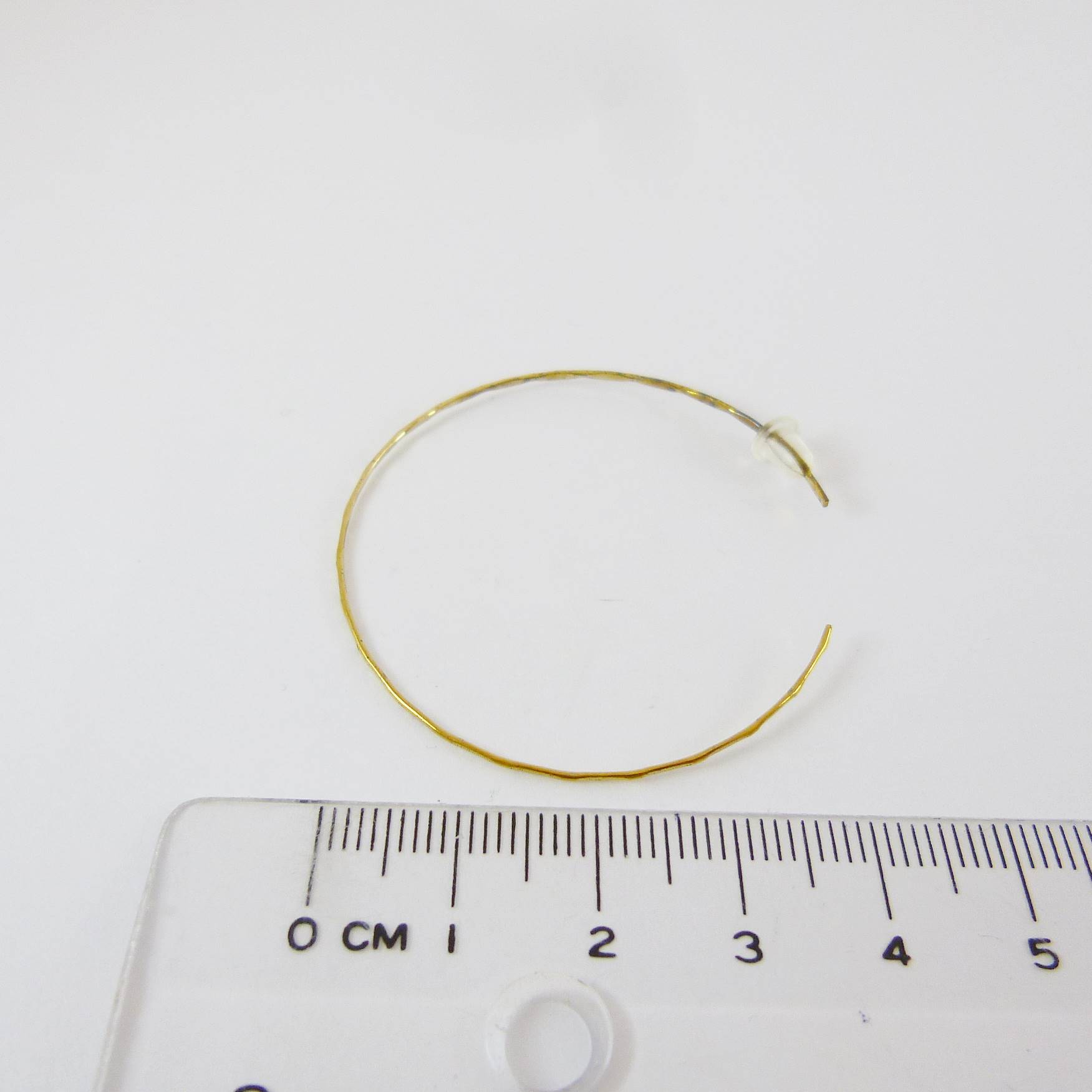 金色圓形耳鉤附耳針套