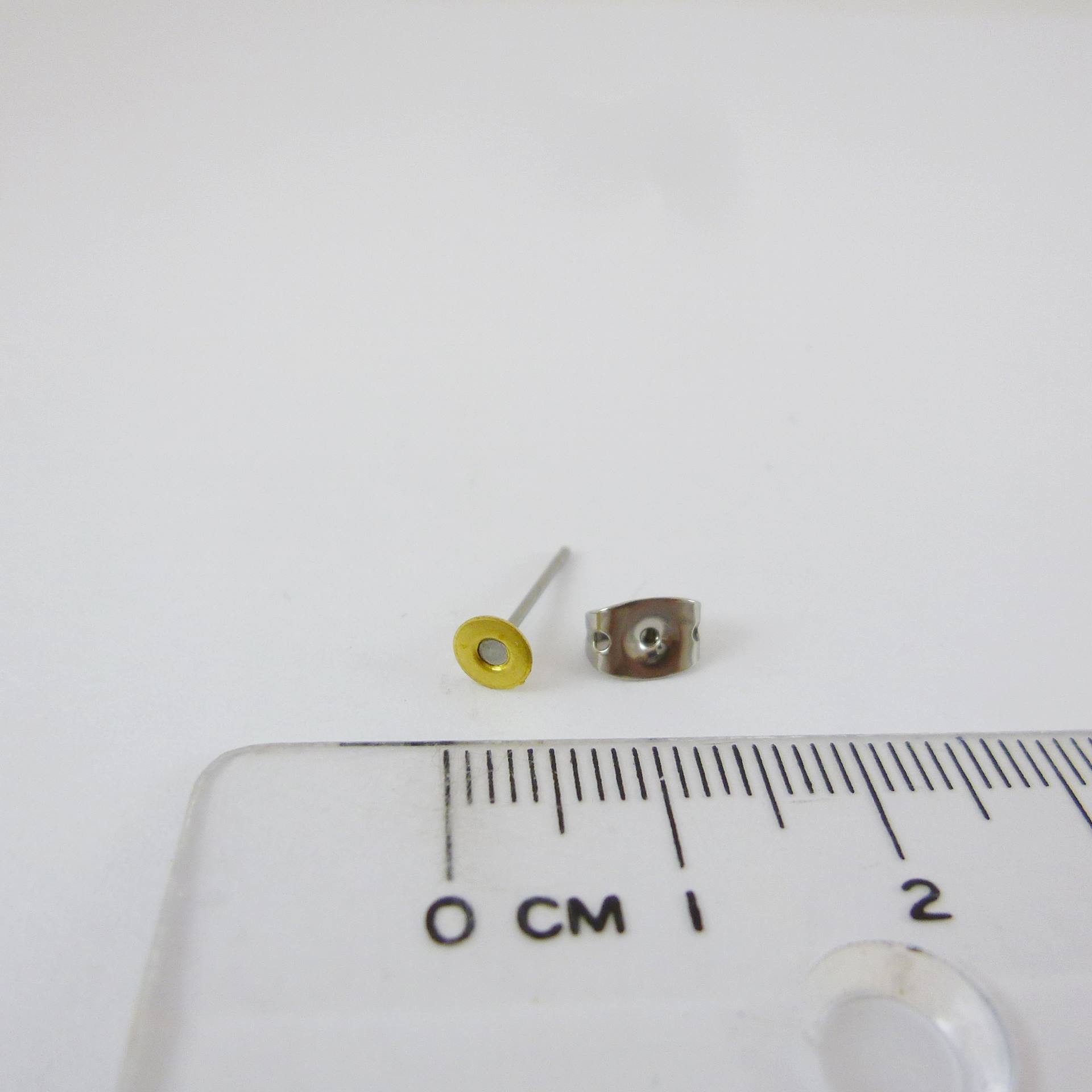 不鏽鋼圓平盤耳針