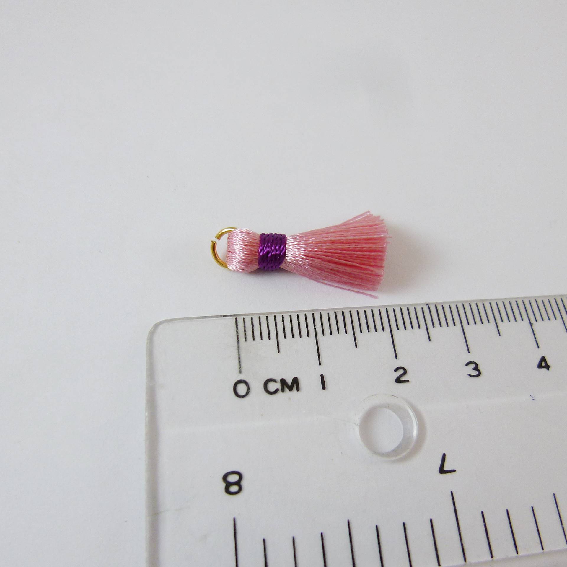 流蘇-粉紅