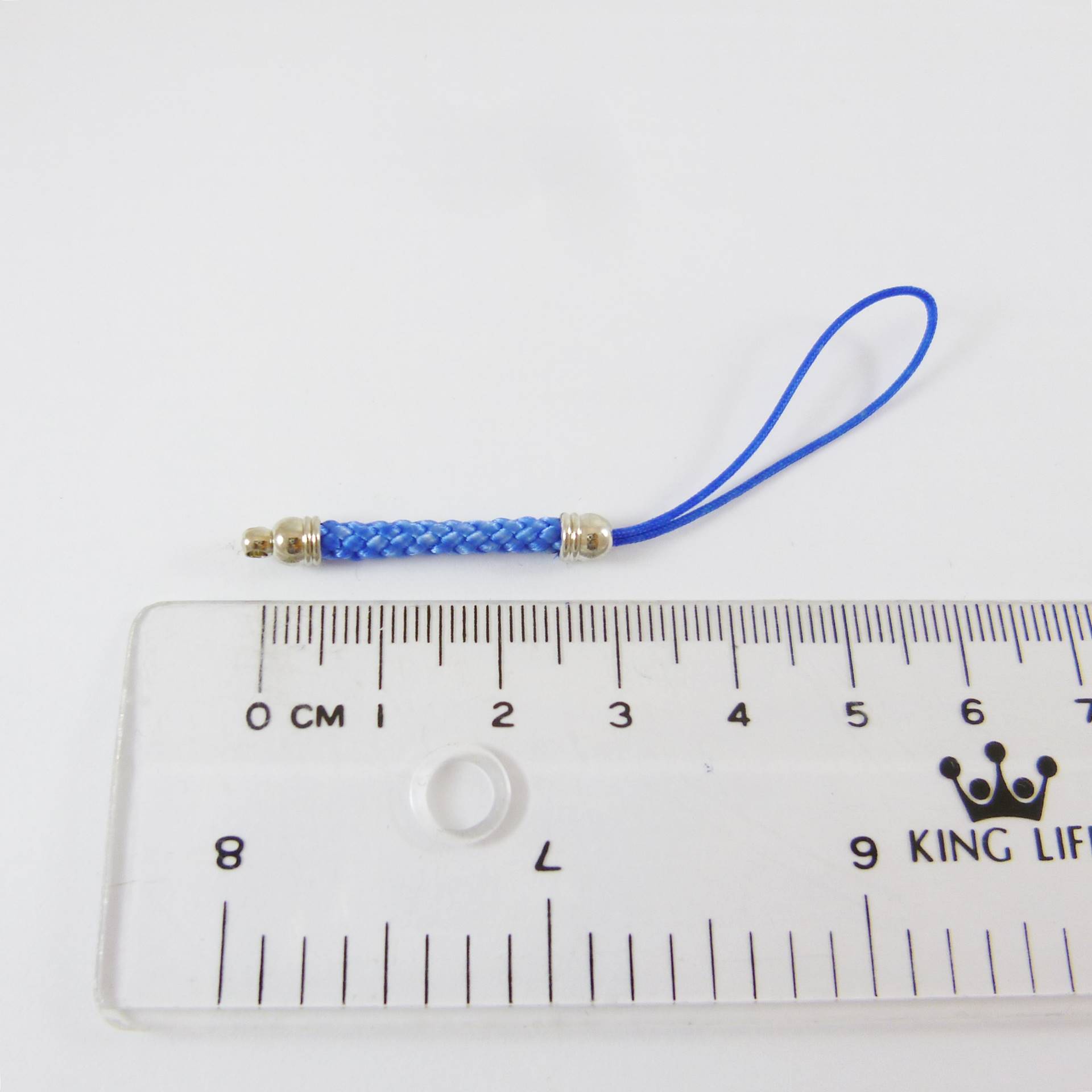 正白K色編織吊繩-筆藍