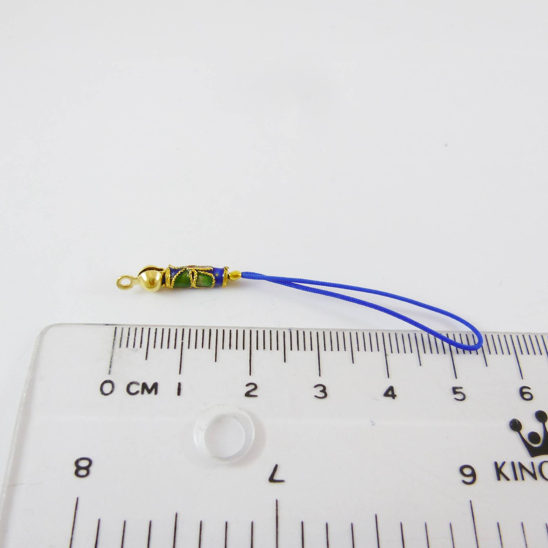 金色筆藍景泰藍筆藍吊繩