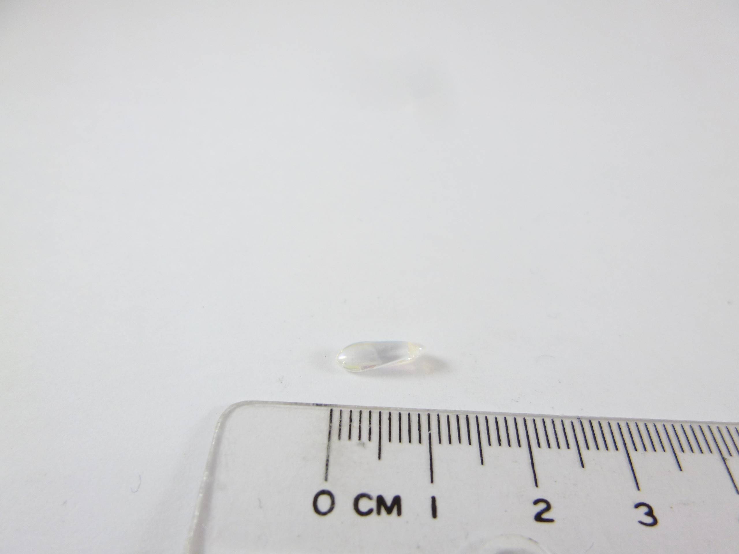 劍形-白彩-10x4mm