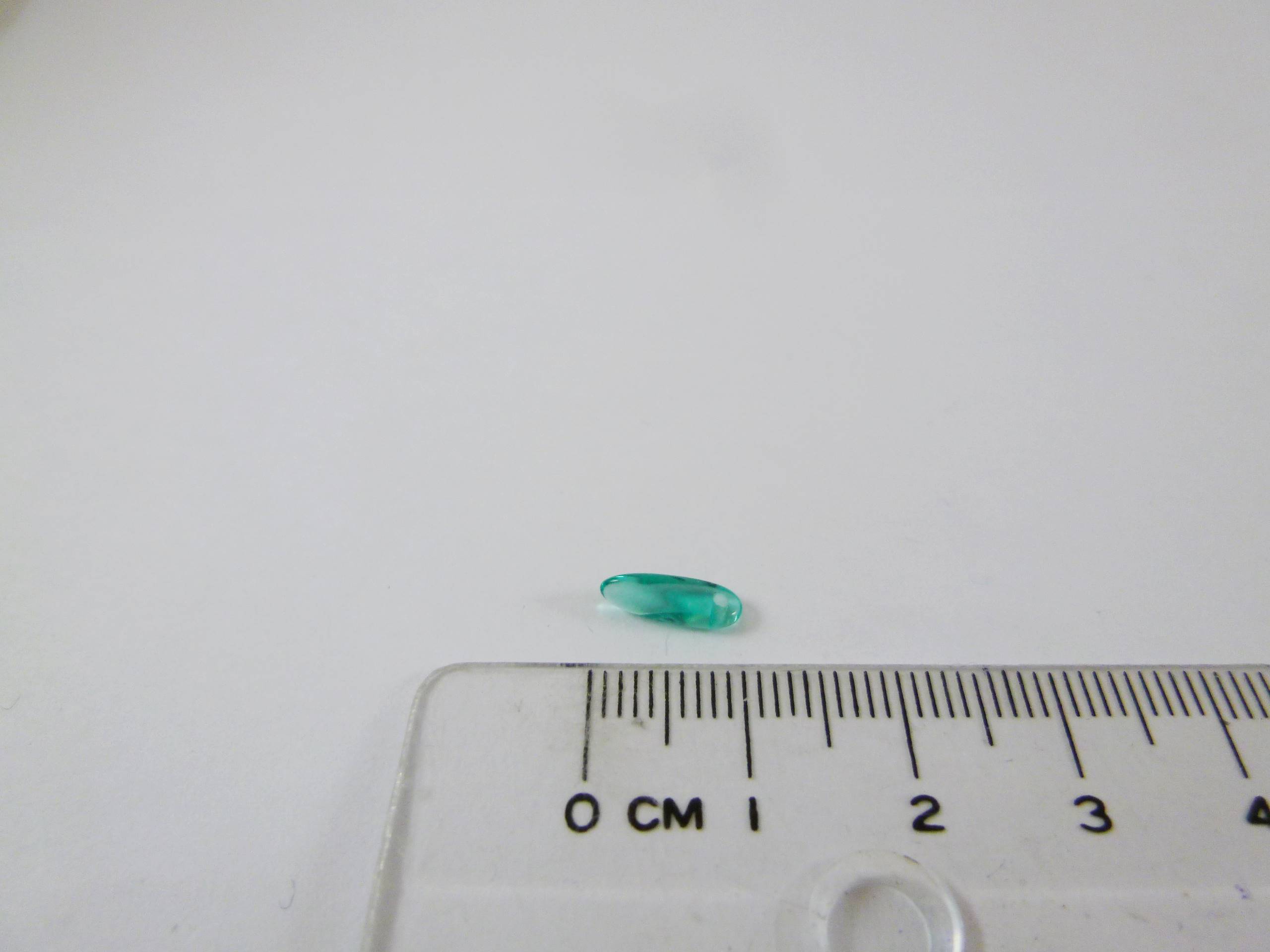 劍形-孔雀綠-10x4mm