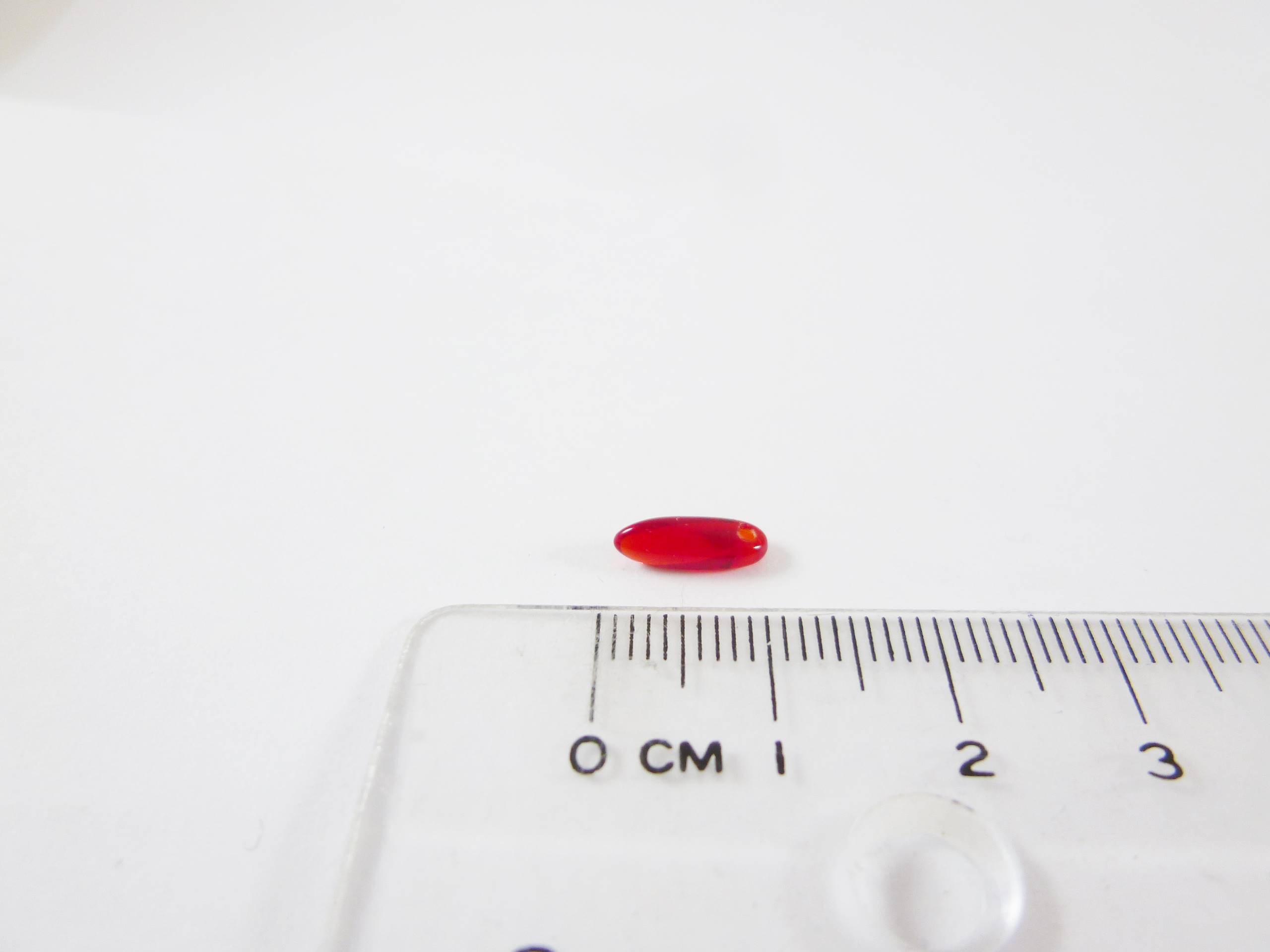 劍形-紅色-10x4mm