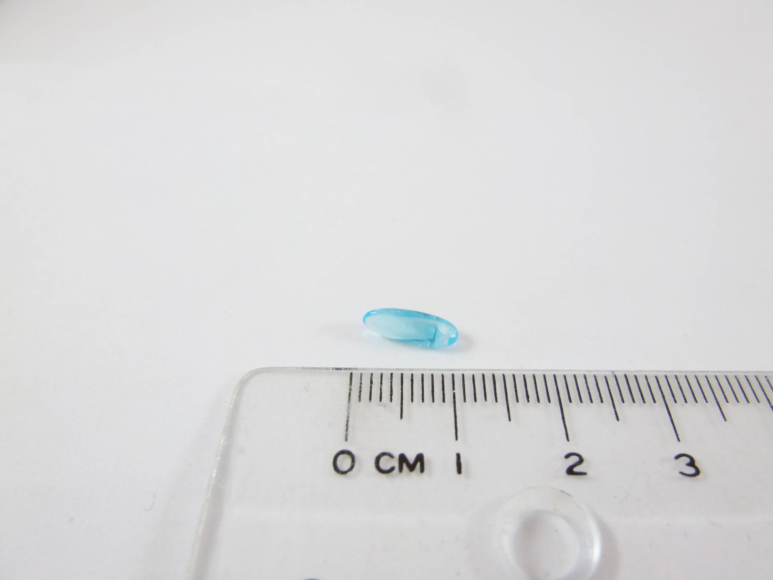 劍形-水藍-10x4mm