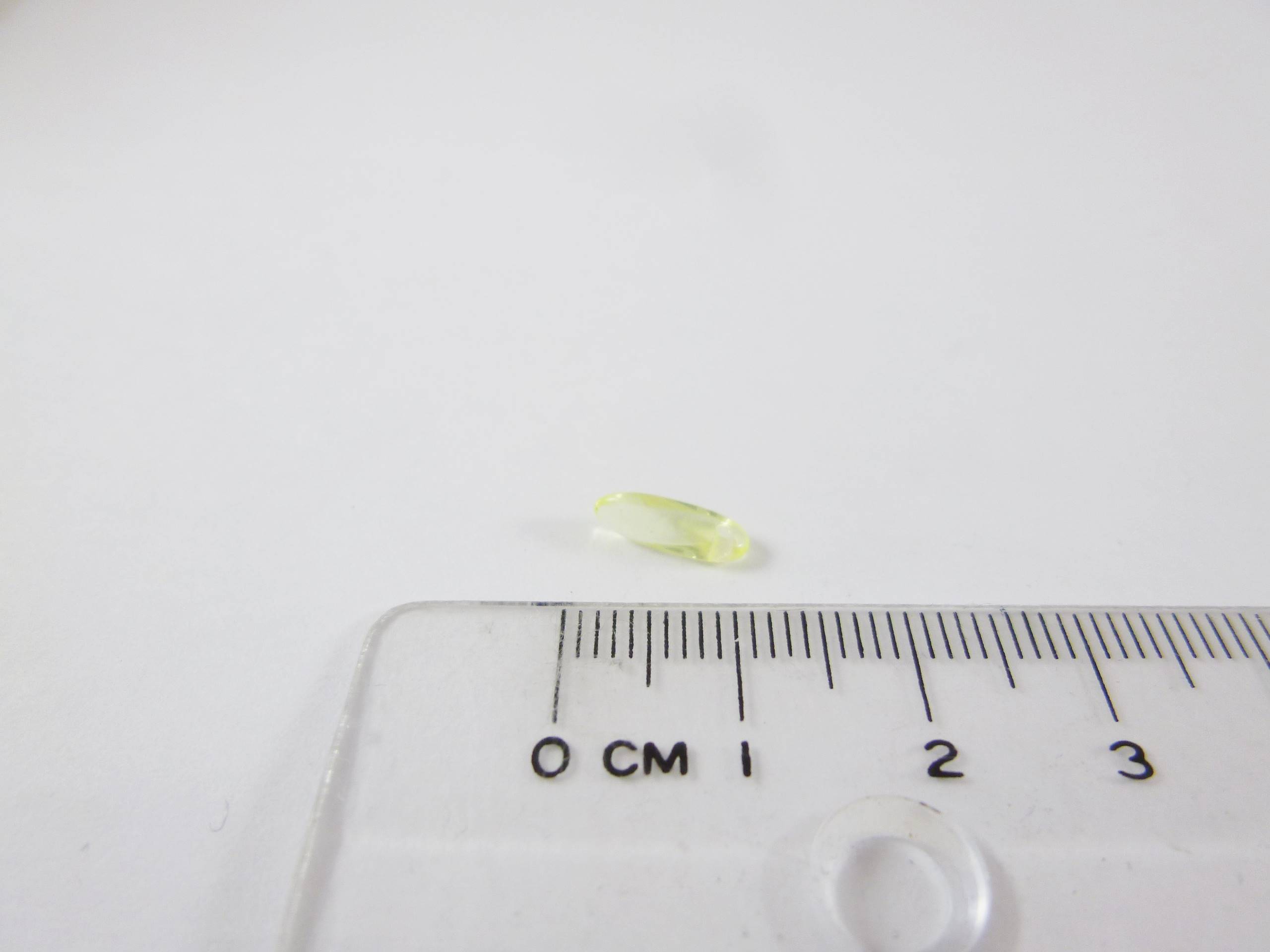 劍形-黃綠-10x4mm