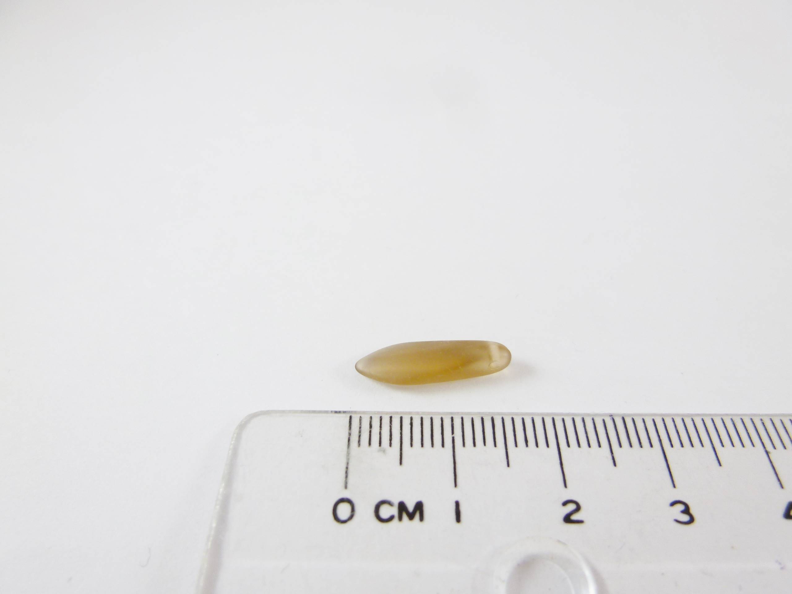 劍形-磨砂咖啡-15x5mm