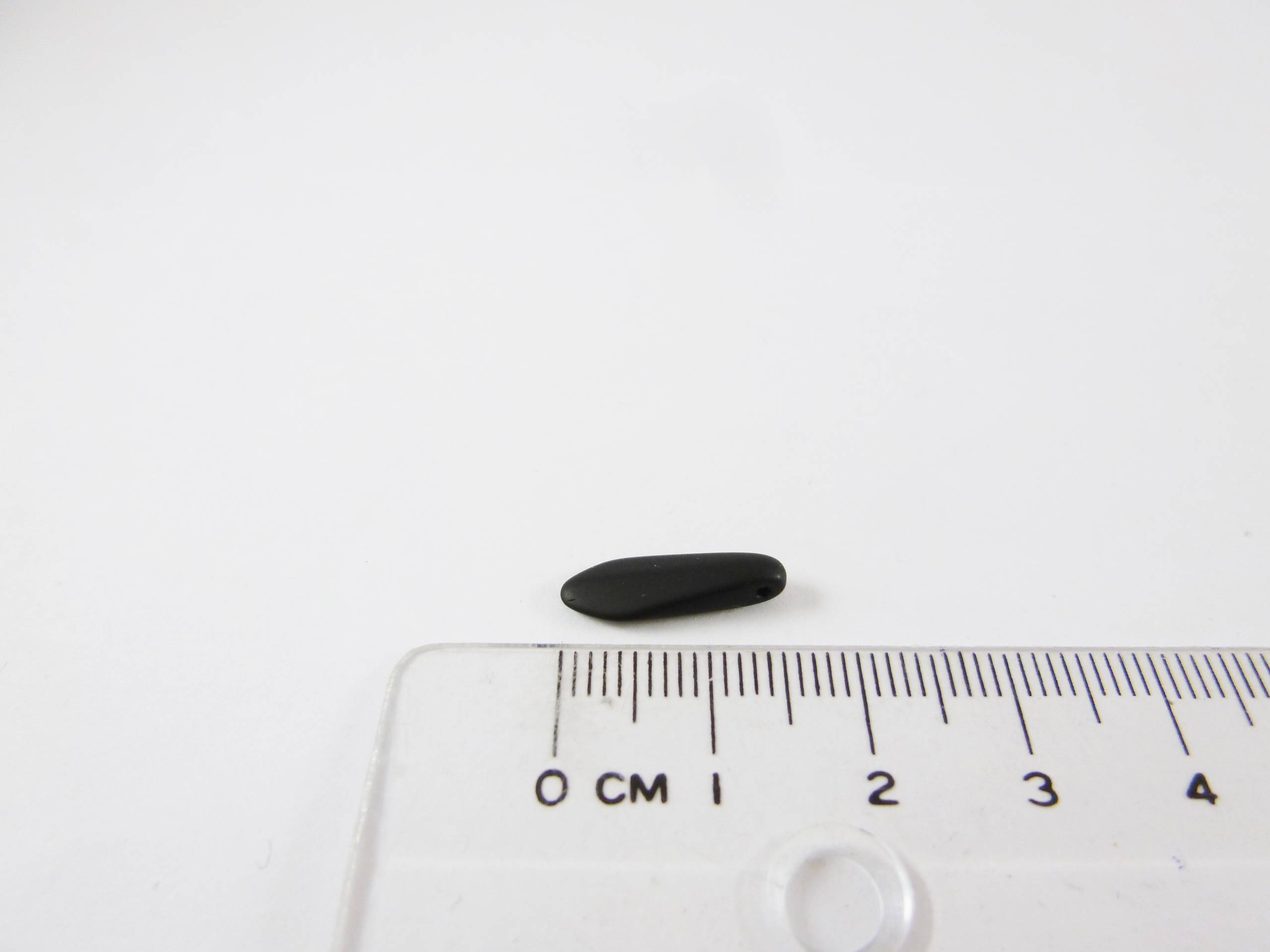 劍形-磨砂黑-15x5mm