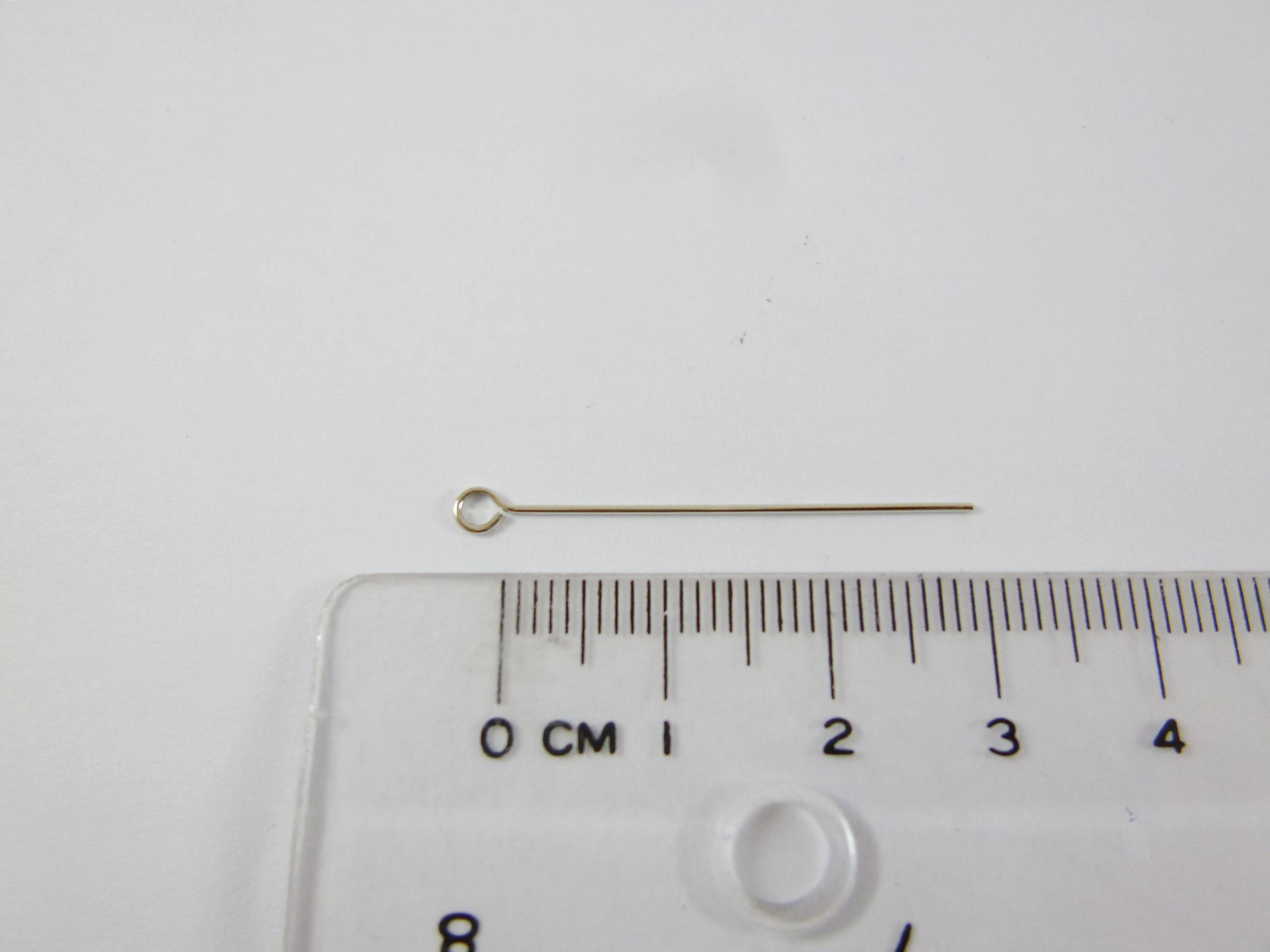 銅鍍白K色九針-0.6x30mm