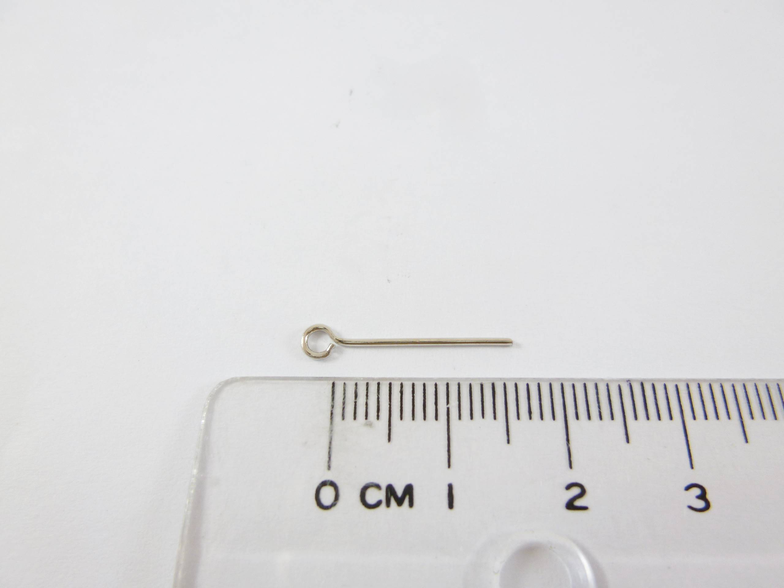 銅鍍白K色九針0.7x16mm