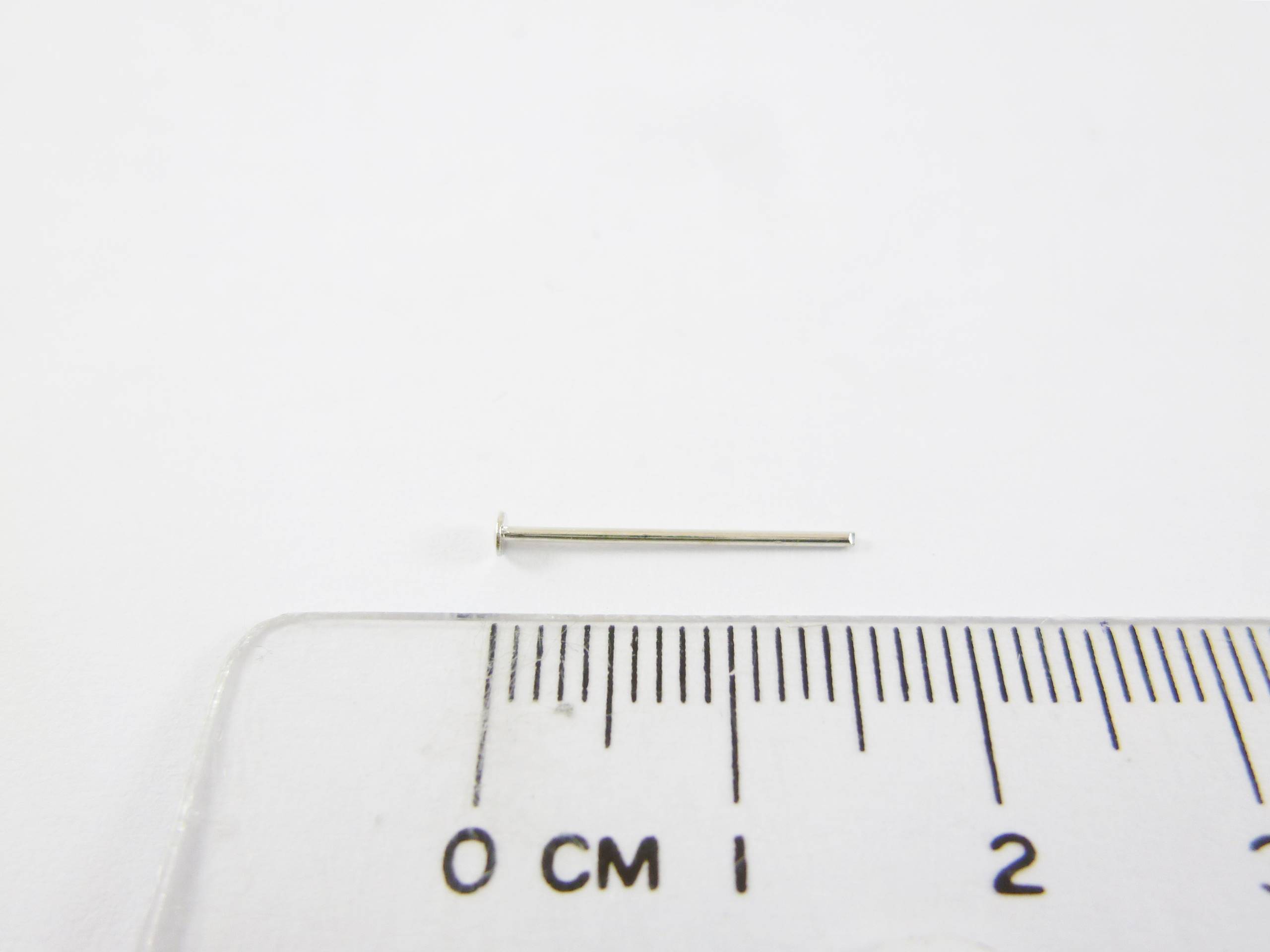 銅鍍白K色T針-0.7x16mm