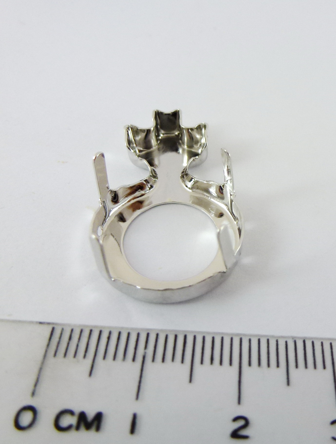30X19mm銅鍍正白K女性符號