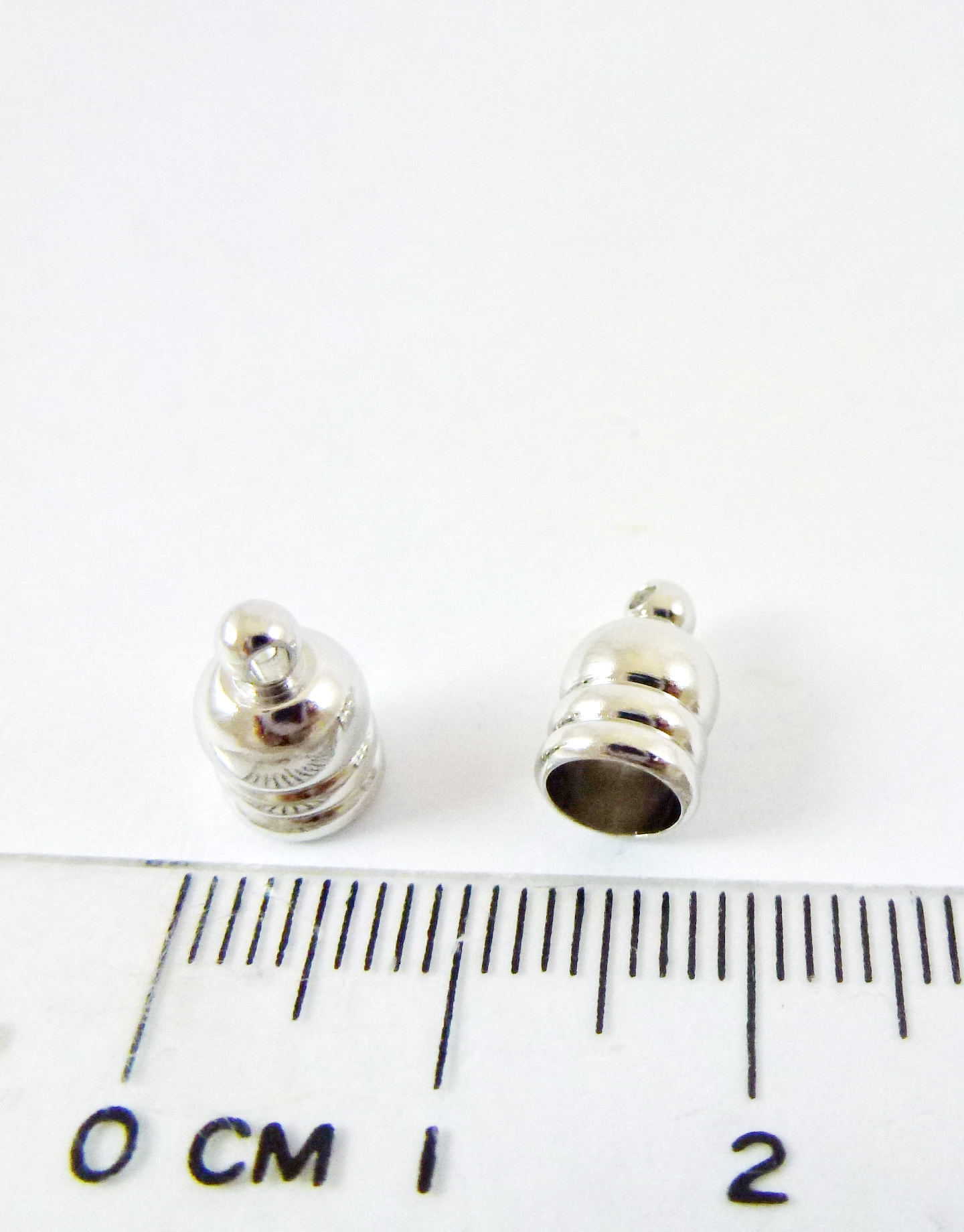 4.8mm孔徑銅鍍正白k色帽蓋