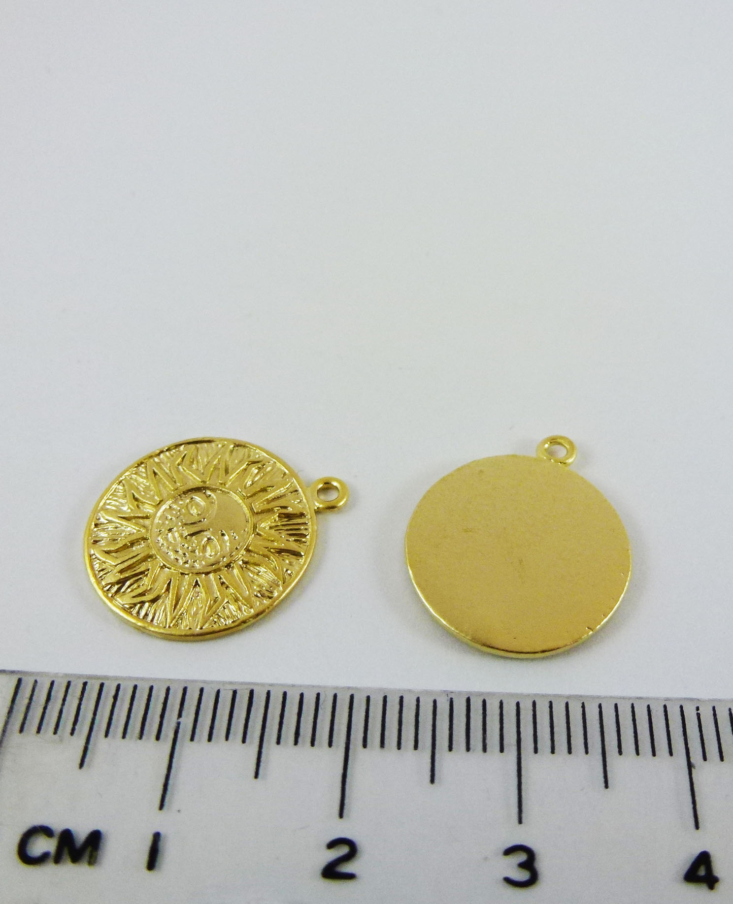 15mm銅鍍霧金色單孔太陽神