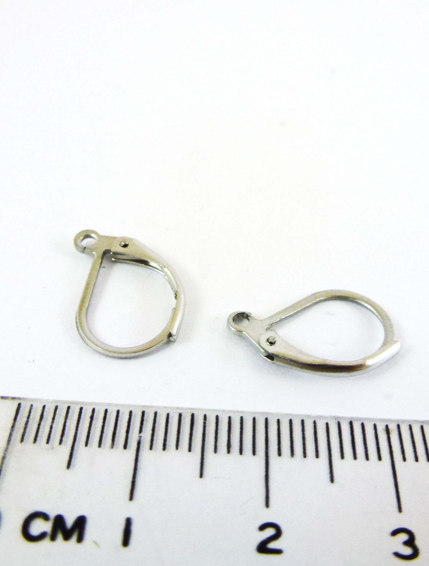 15MM不鏽鋼水滴耳環