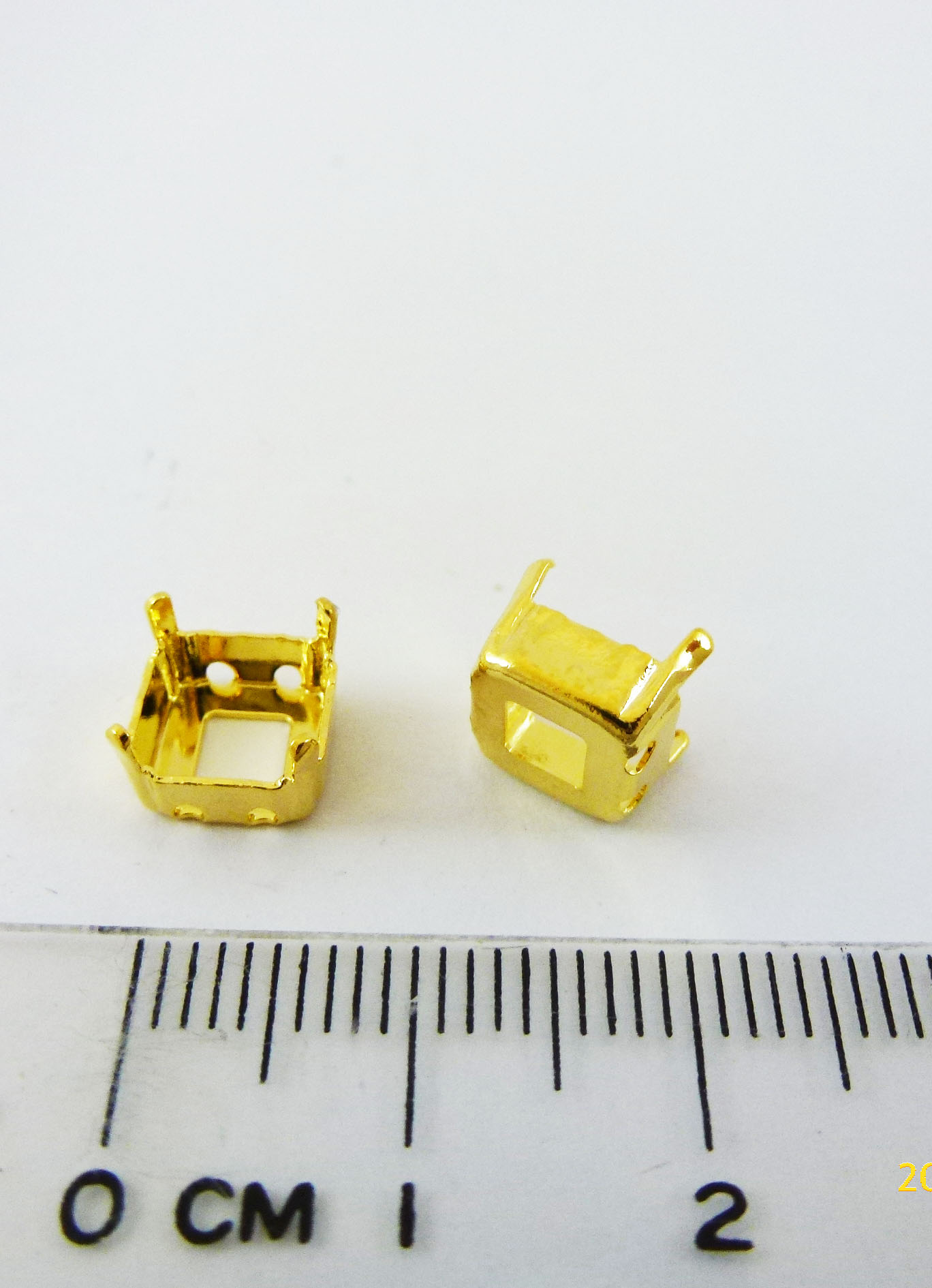 8mm銅鍍金色皇家切割座台