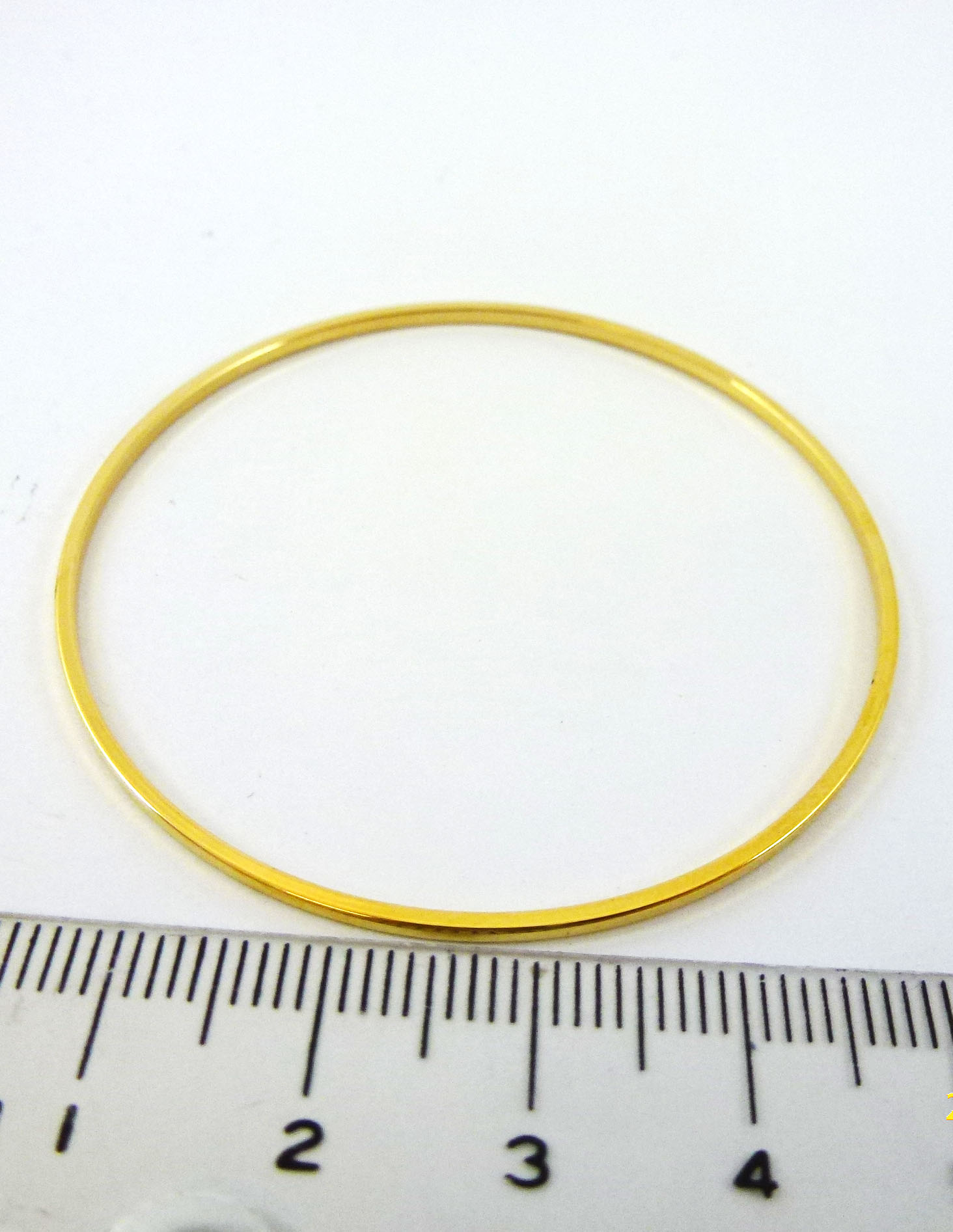 1.1X50mm銅鍍金色圓圈