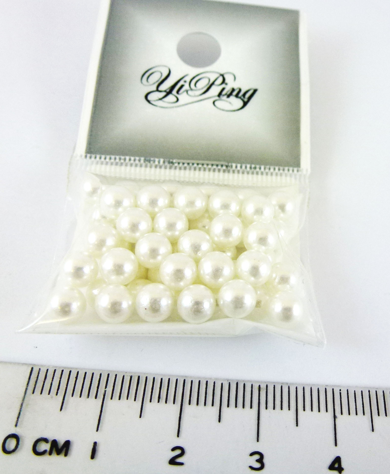 5mm無洞白色珍珠