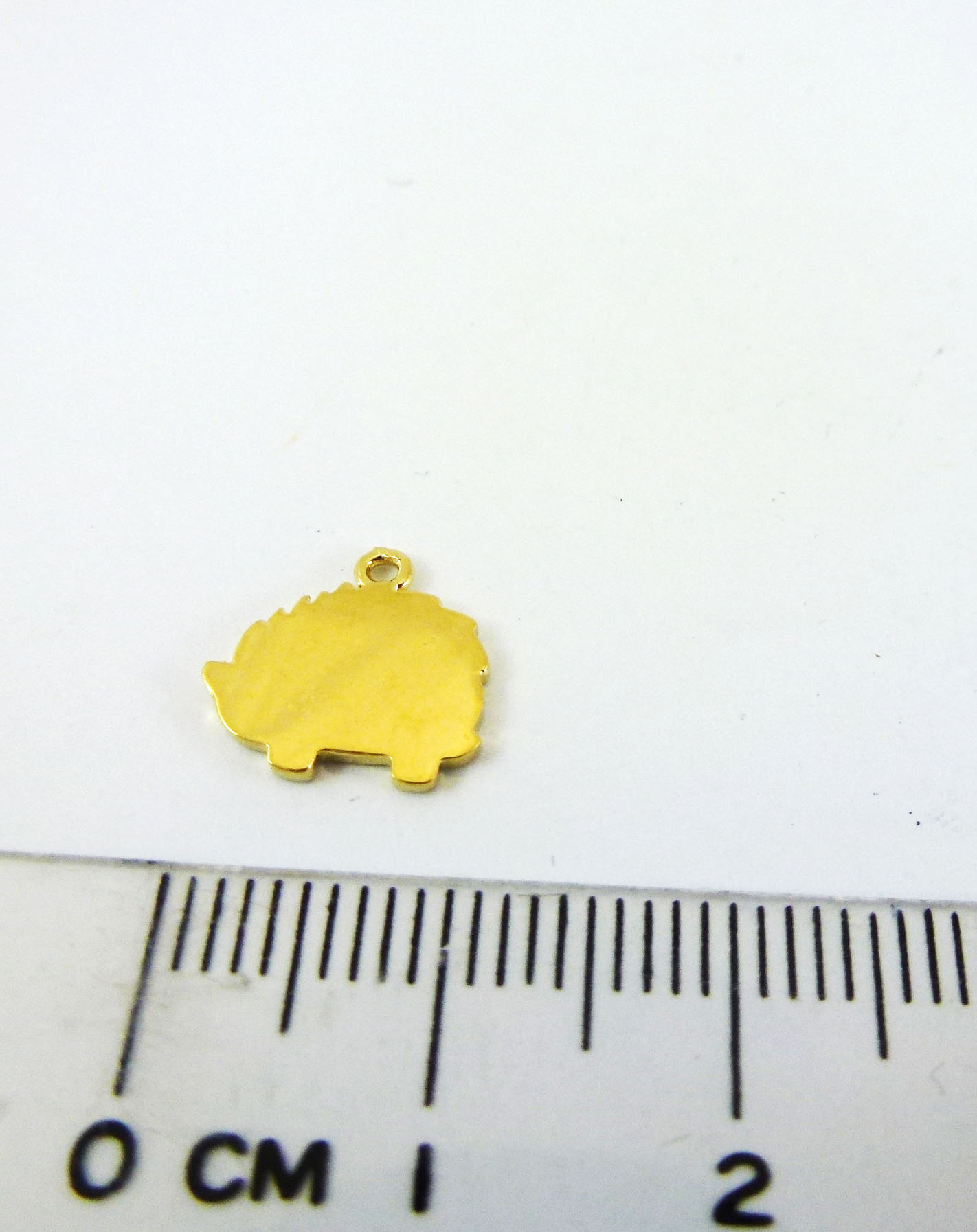 銅鍍金色單孔刺蝟